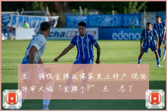 王濛调侃金牌就像家里土特产 现场评审大喊“金牌个P” 王濛忍了